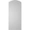 Ekena Millwork Arch Top Surface Mount PVC Gable Vent: Functional, w/ 2"W x 2"P Brickmould Sill Frame, 12"W x 28"H GVPAR12X2803SF - alternate 2